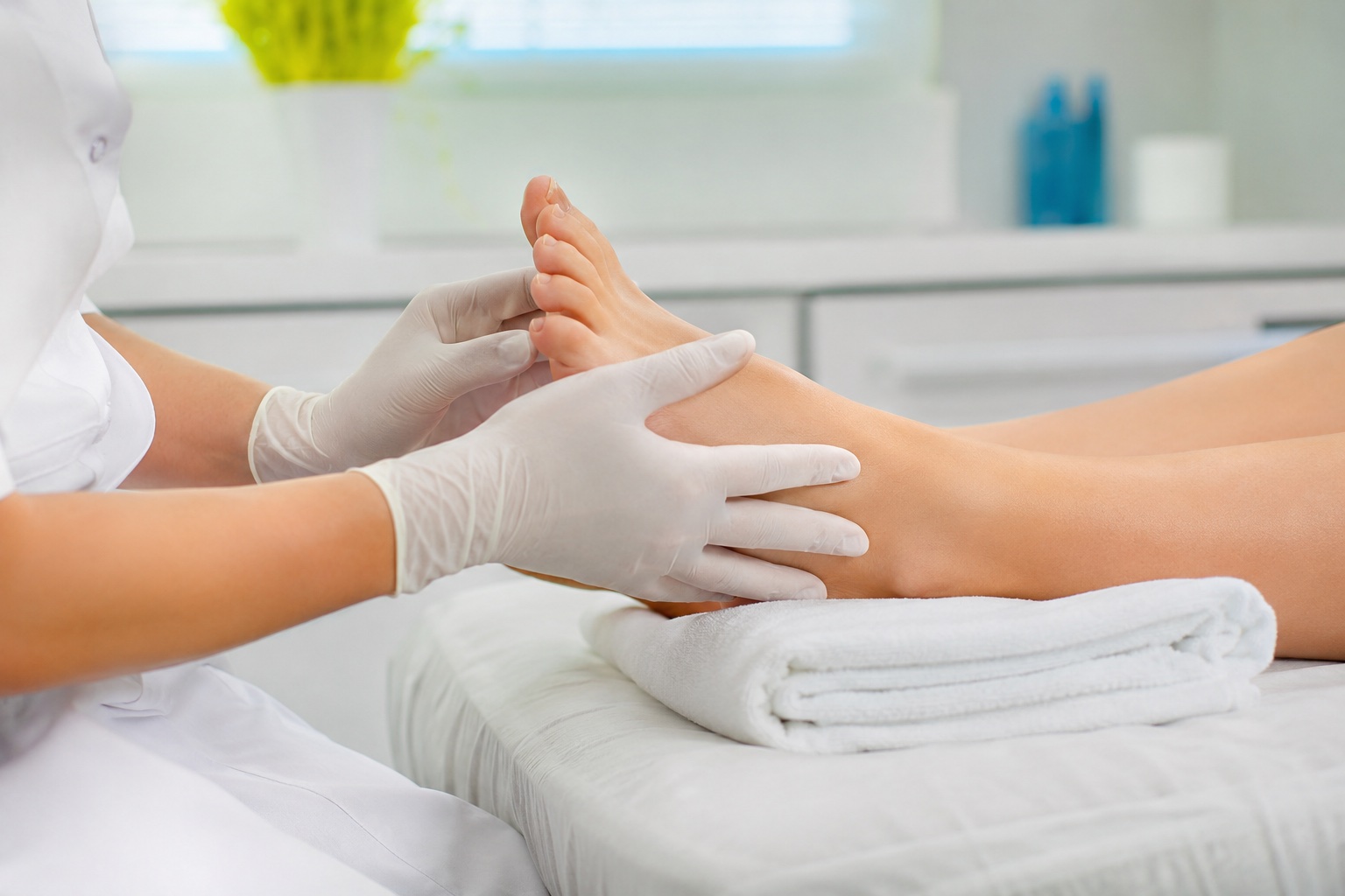 Cuidado profissional com os pés na Derma Bianchi